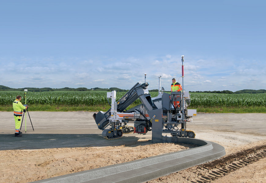 Le Wirtgen Group présente un grand portefeuille de produits pour la pose de béton à World of Concrete 2024